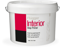 Flugger Interior Stop Primer, блокирующий пигментированный грунт для дерева на водной основе, для внутренних работ (0,75л)