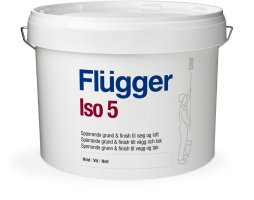 Flugger Iso 5, матовая краска с уникальным блокирующим эффектом для внутренних работ (0,75л)