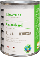 GNATURE 285 Fassadenöl Масло для фасадов, цветное (0,75л)