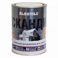 Рогнеда - АКВАТЕКС - СКАНДИ Кроющий антисептик для древесины (0,75л)