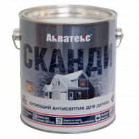 Рогнеда - АКВАТЕКС - СКАНДИ Кроющий антисептик для древесины (2,5л)