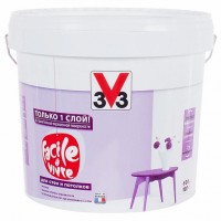 V33 Facile a vivre матовая латексная краска для стен и потолков (10л)