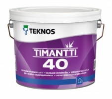TEKNOS TIMANTTI 40 полуглянцевая акрилатная краска PM1 (0,9л)
