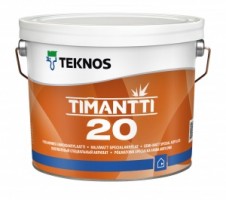 TEKNOS TIMANTTI 20 полуматовая акрилатная краска, база 1 и 3 (0,9л)