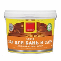 NEOMID SAUNA акриловый лак для бань и саун (1л)