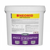 NEOMID краска огнезащитная для металла, белая (6кг)