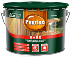PINOTEX BASE обязательный глубокопроникающий грунт под антисептики с защитными свойствами (9л)