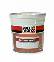 SAN MARCO CADORO VELVET декоративное покрытие с вельветовым эффектом, база argento (4л)