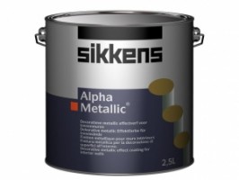 SIKKENS ALPHA METALLIC SI покрытие декоративное с металлическим эффектом, BS 888 (2,375л)