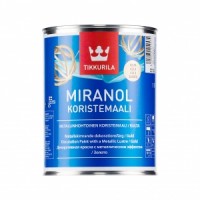 TIKKURILA МИРАНОЛ эмаль алкидная для вн и наруж, золото, серебро, медь (1л)