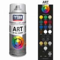 TYTAN PROFESSIONAL ART OF THE COLOUR аэрозольный лак бесцветный глянец (400мл)