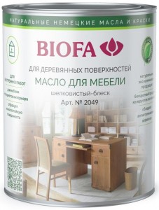 Biofa/Биофа 2049 - масло для мебели (0,375л) Biofa/Биофа 2049 - масло для мебели (0,375л)